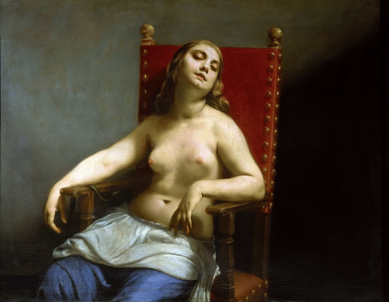 Kleopatran kuolema, 1660. tekijältä Canlassi