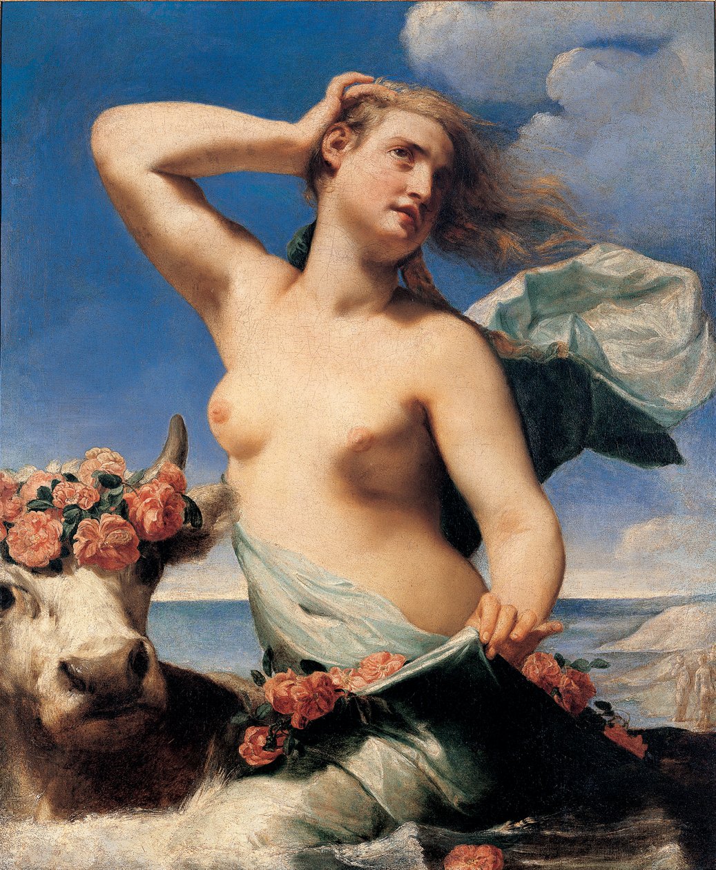 Euroopan raiskaus, c. 1650. tekijältä Canlassi