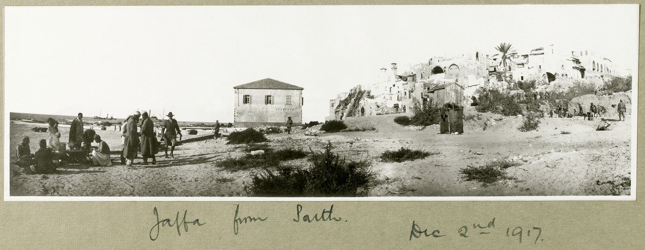 Jaffa etelästä, 2. joulukuuta 1917 tekijältä Capt. Arthur Rhodes