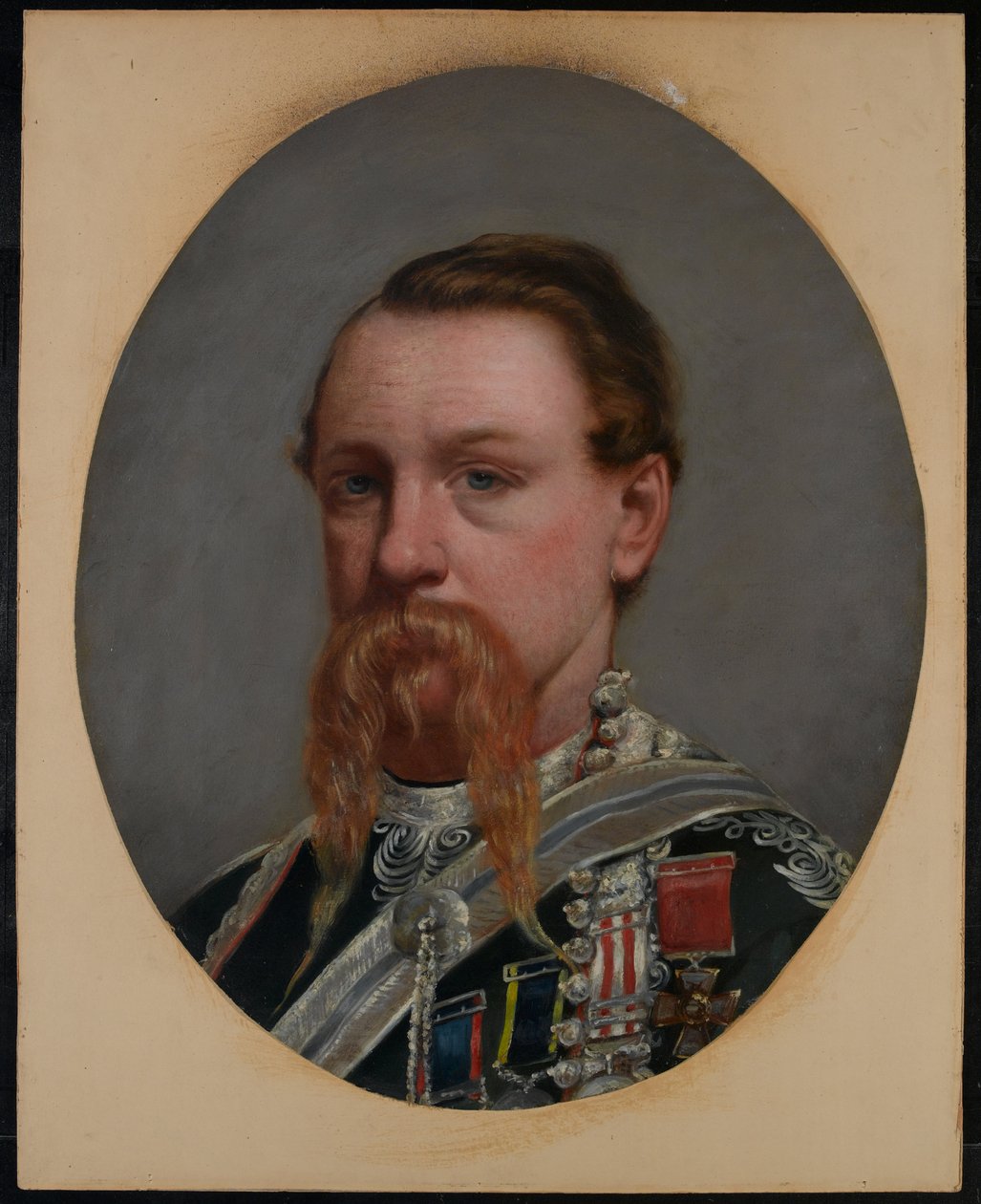 Majuri Frederick Robertson Aikman, VC, 4th Bengal Native Infantry, n. 1860 tekijältä Capt. I.A. Goldingham