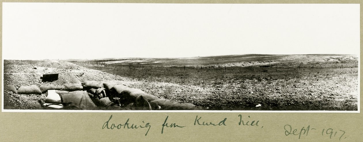 Kurd Hilliltä katsottuna, syyskuu 1917 tekijältä Capt. Arthur Rhodes