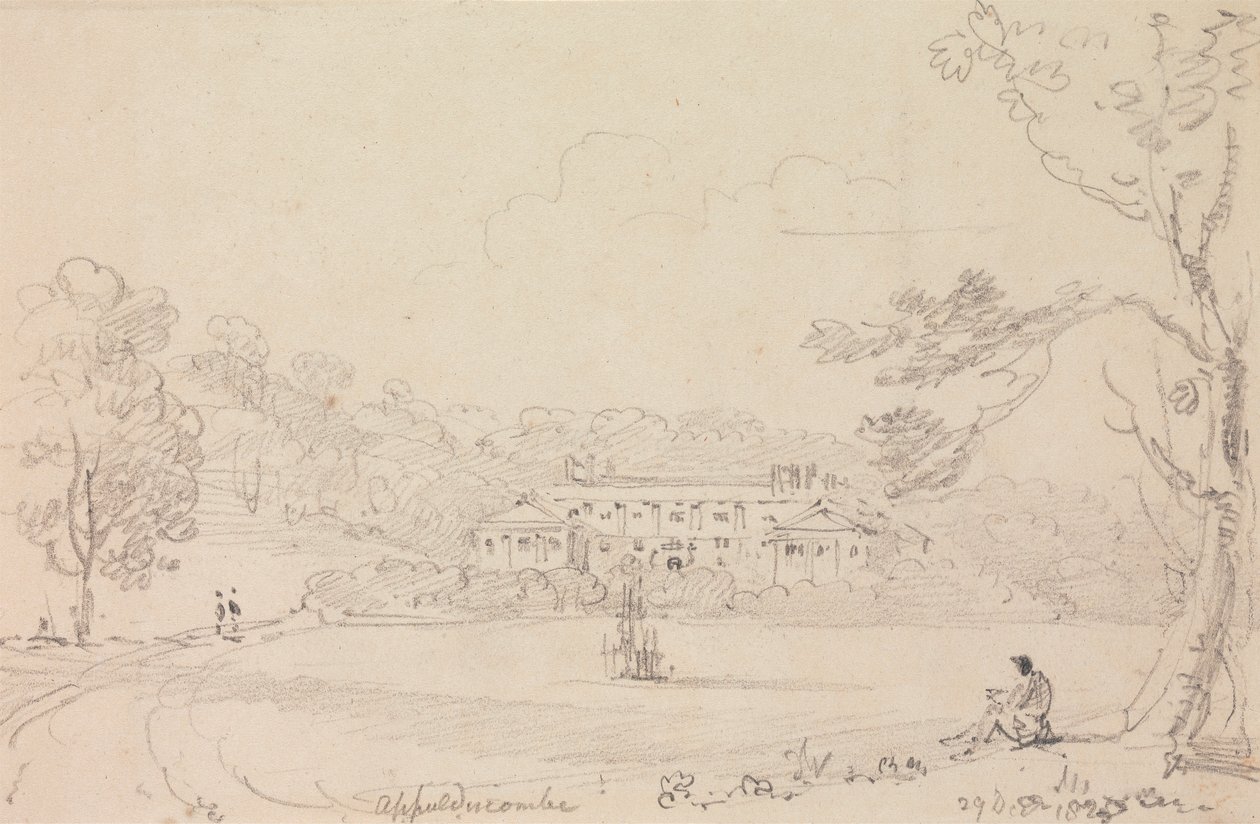 Appuldurcombe, Isle of Wight, 29. joulukuuta 1826 tekijältä Capt. Thomas Hastings