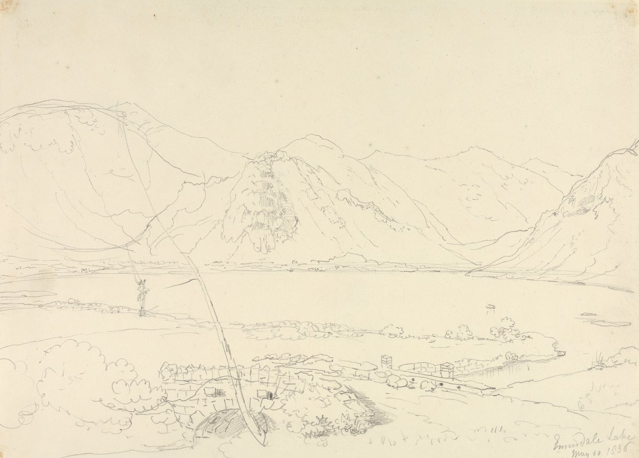 Ennerdale-järvi, 10. toukokuuta 1836 tekijältä Capt. Thomas Hastings