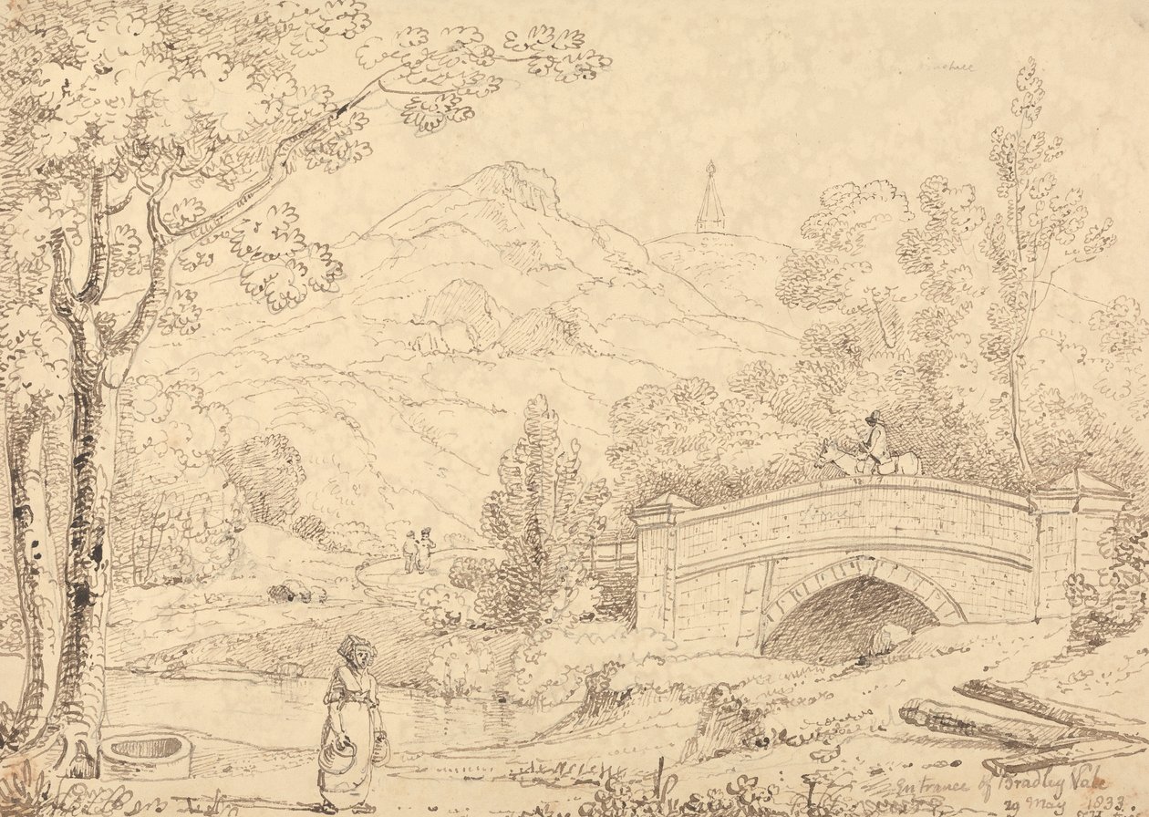 Entrada de Bradley Vale, 29 de maio de 1833 finlandês tekijältä Capt. Thomas Hastings