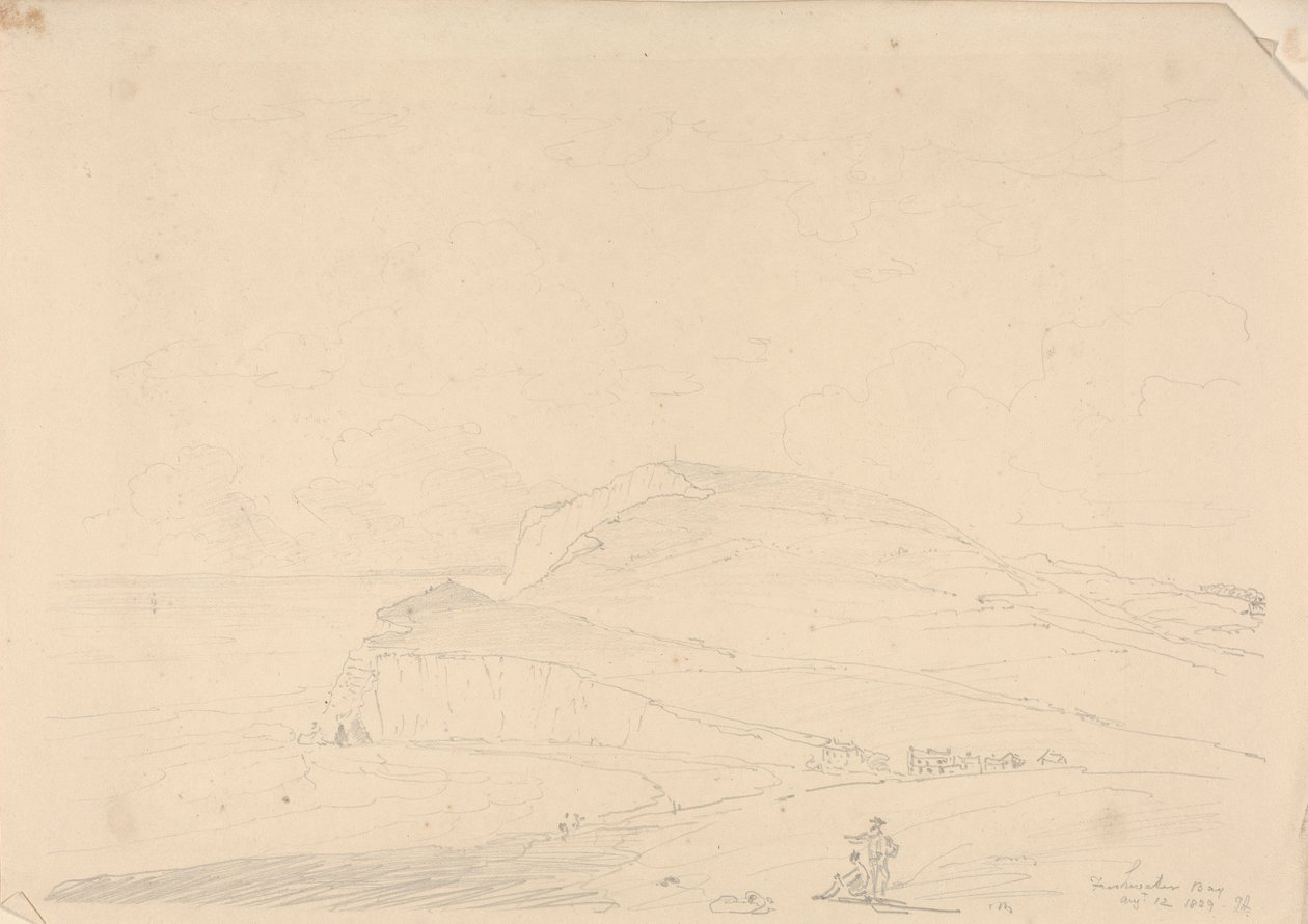 Freshwater Bay, 12. elokuuta 1829 tekijältä Capt. Thomas Hastings
