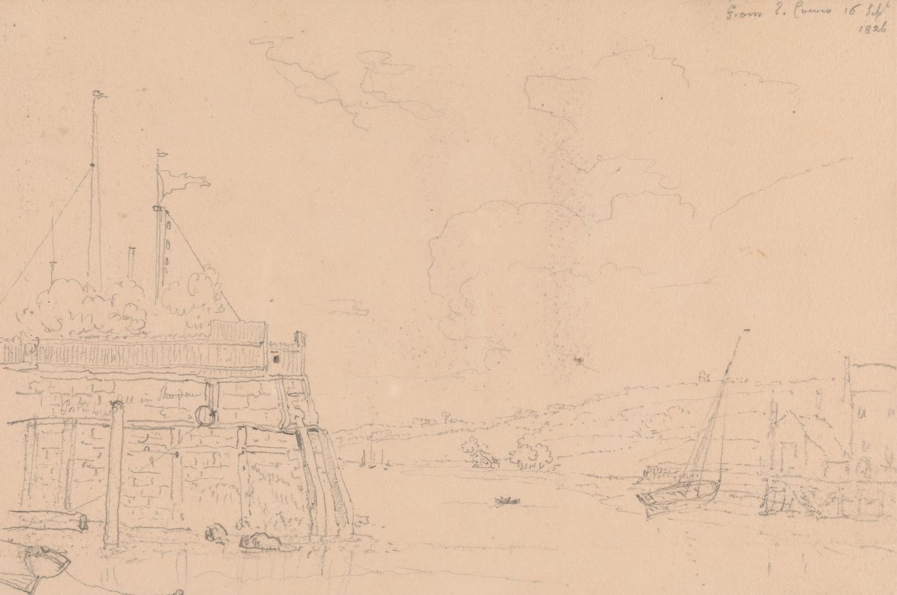 East Cowesista, 16. syyskuuta 1826 tekijältä Capt. Thomas Hastings