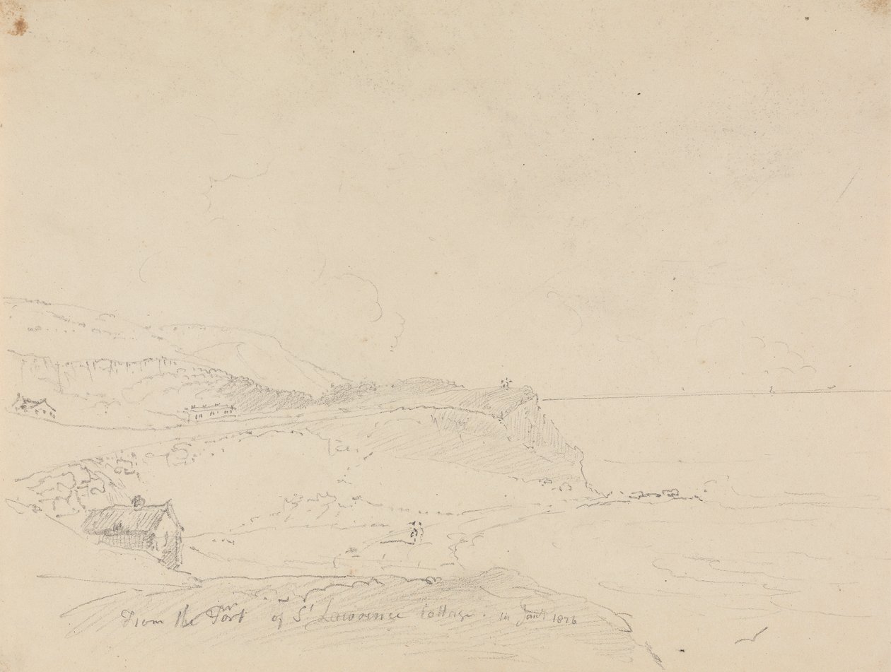 Saint Lawrencen satamasta 14. tammikuuta 1826 tekijältä Capt. Thomas Hastings