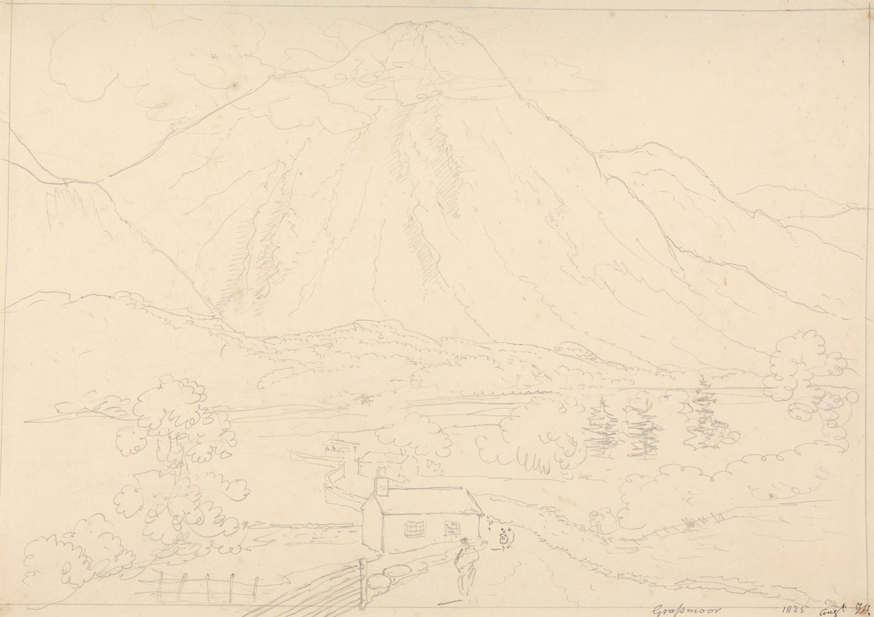 Grasmoor, elokuu 1835 tekijältä Capt. Thomas Hastings