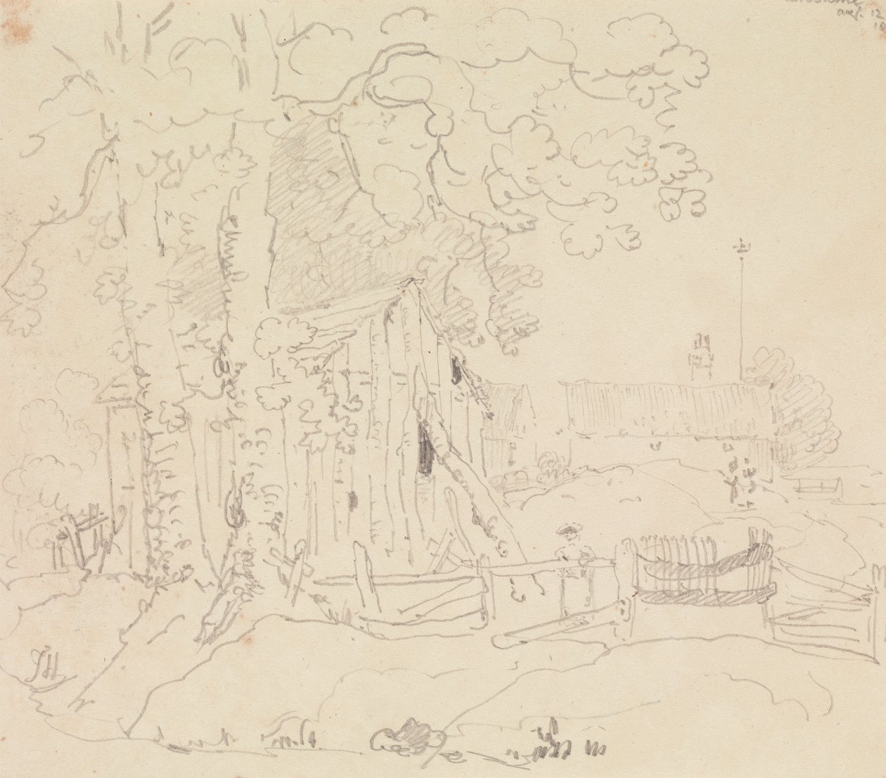 Calbournessa, Isle of Wightin osavaltiossa, 12. elokuuta 1829 tekijältä Capt. Thomas Hastings