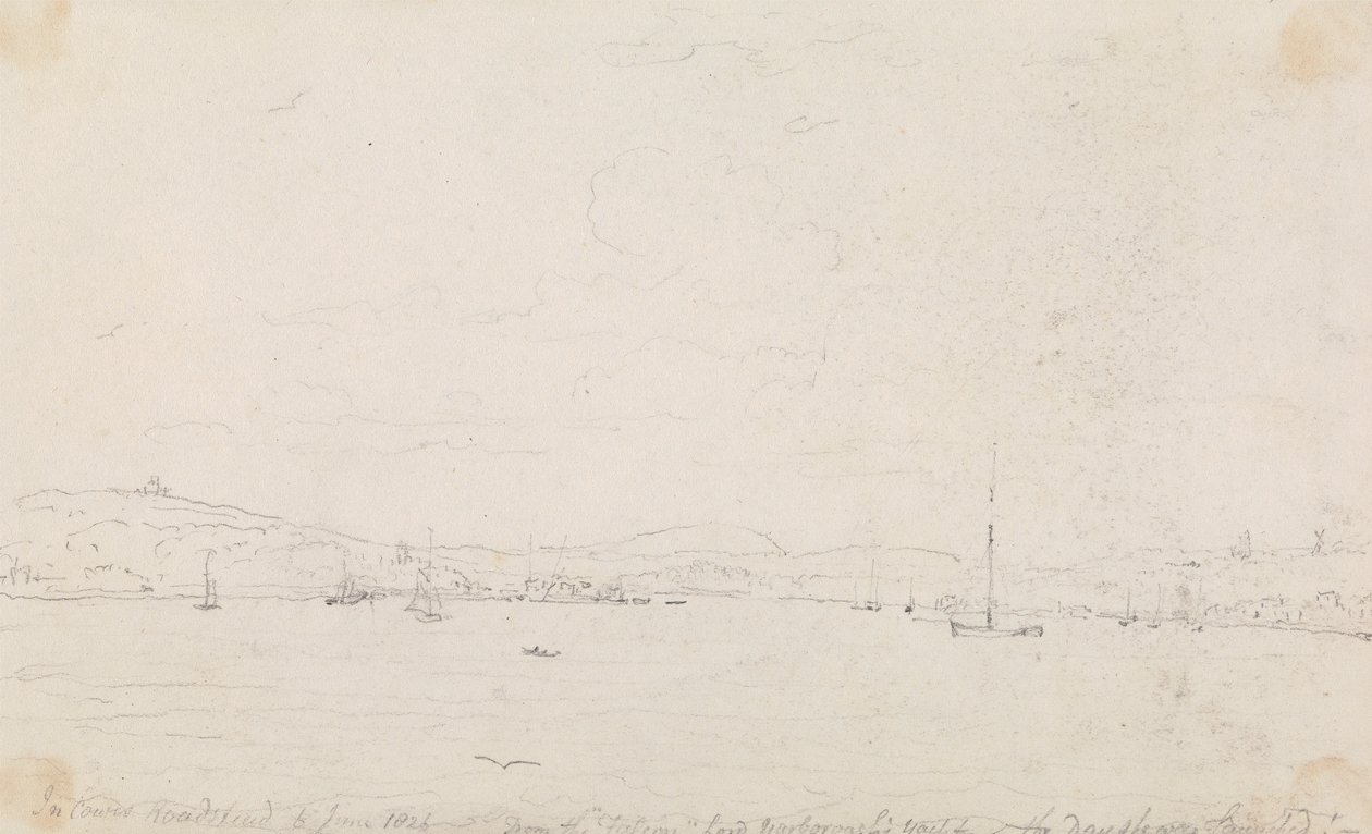 Cowes Roadsteadissa, 6. kesäkuuta 1826, "Falconista", Lord Yarborough