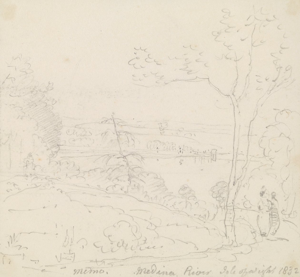 Muistio Medina-joesta, Isle of Wight tekijältä Capt. Thomas Hastings