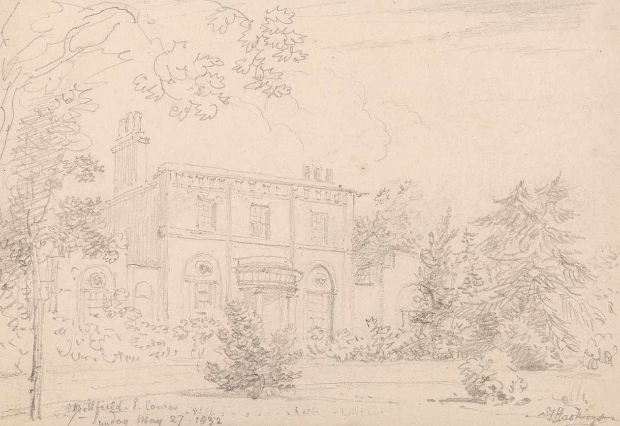 Millfield, East Cowes, sunnuntai 27. toukokuuta 1832 tekijältä Capt. Thomas Hastings