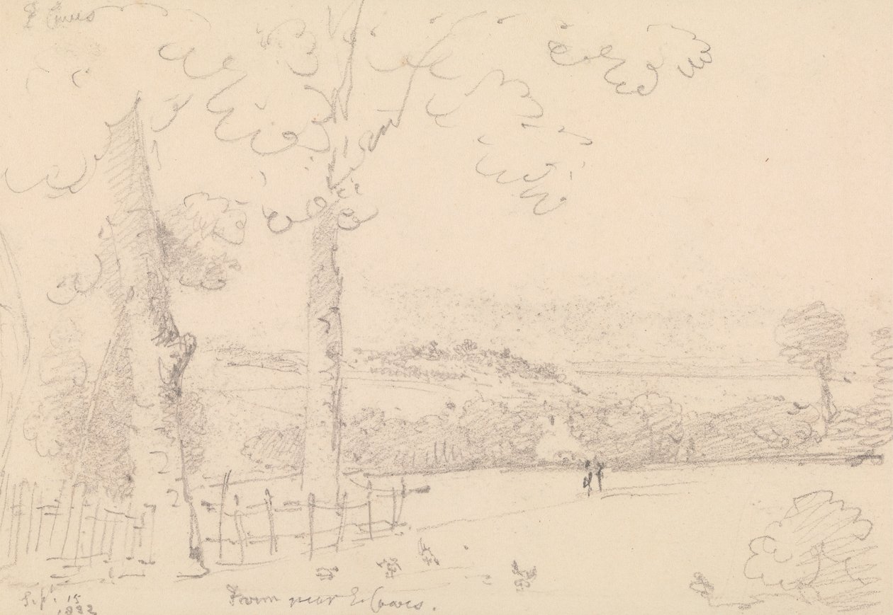 Near East Cowes, 15. syyskuuta 1832 tekijältä Capt. Thomas Hastings