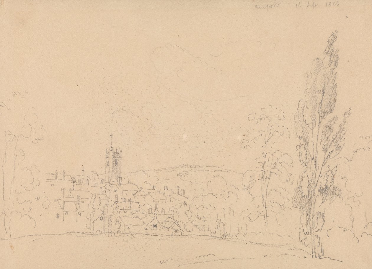 Newport, 16. syyskuuta 1826 tekijältä Capt. Thomas Hastings