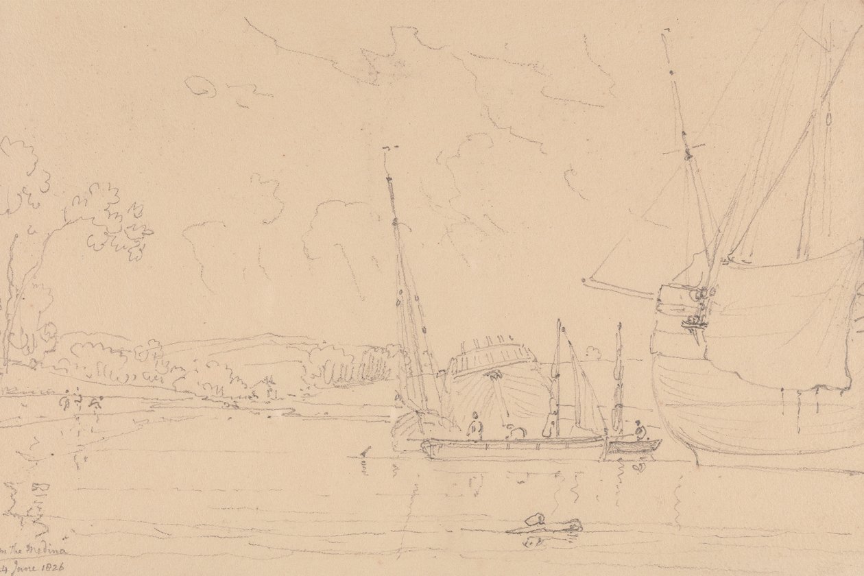 Medinalla, 24. kesäkuuta 1826 tekijältä Capt. Thomas Hastings
