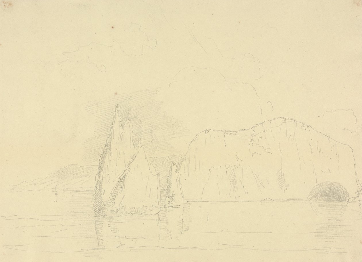 The Needles e Freshwater Cliffs, Ilha de Wight Finlandês tekijältä Capt. Thomas Hastings