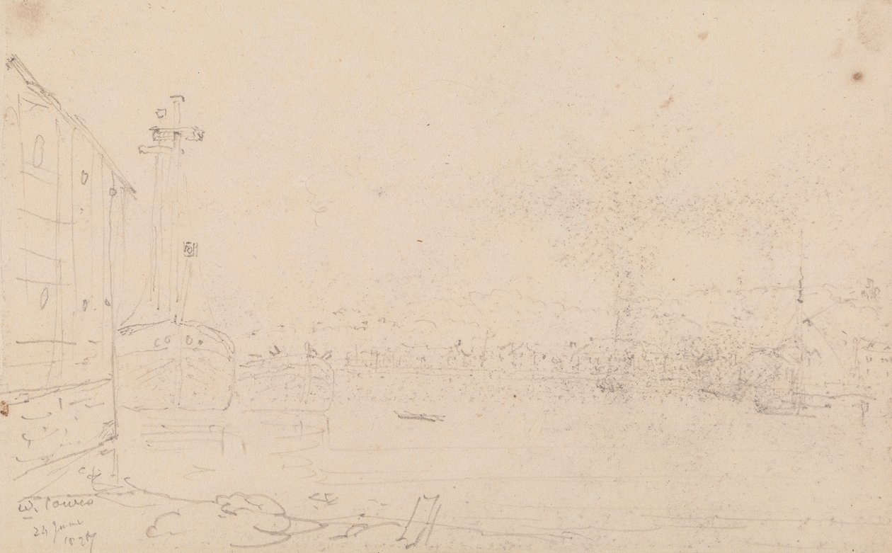 West Cowes, 24. kesäkuuta 1827 tekijältä Capt. Thomas Hastings