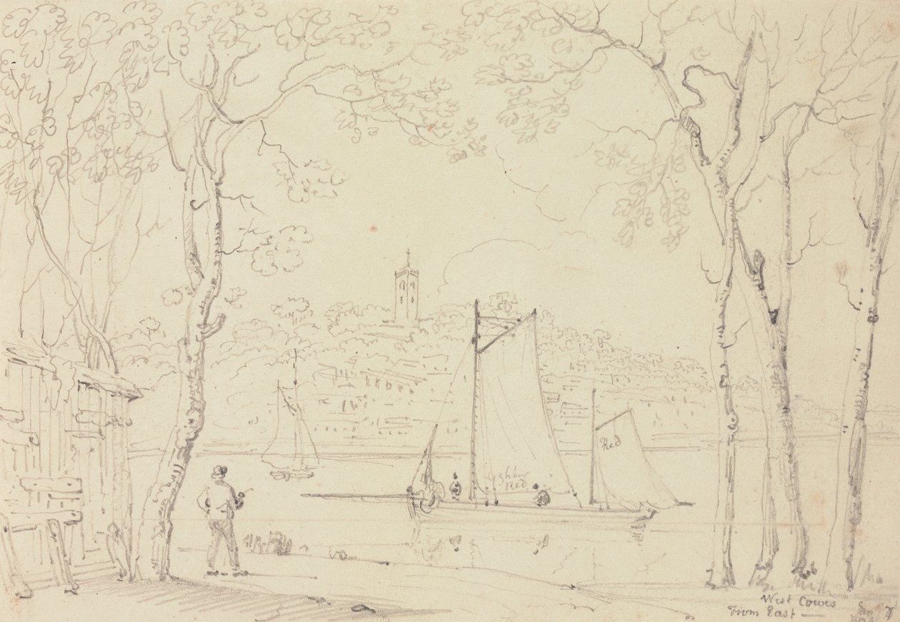 West Cowes, idästä tekijältä Capt. Thomas Hastings