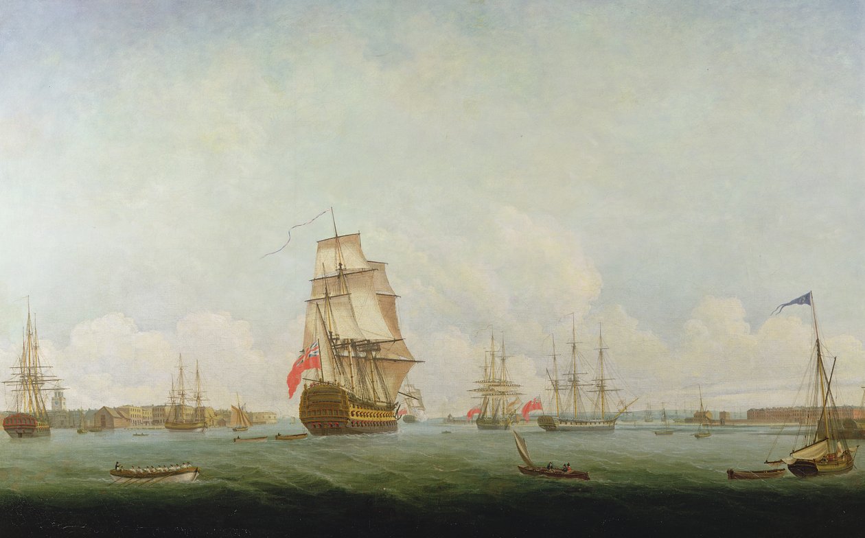 Voitto lähtee Portsmouthista tekijältä Captain William Elliott