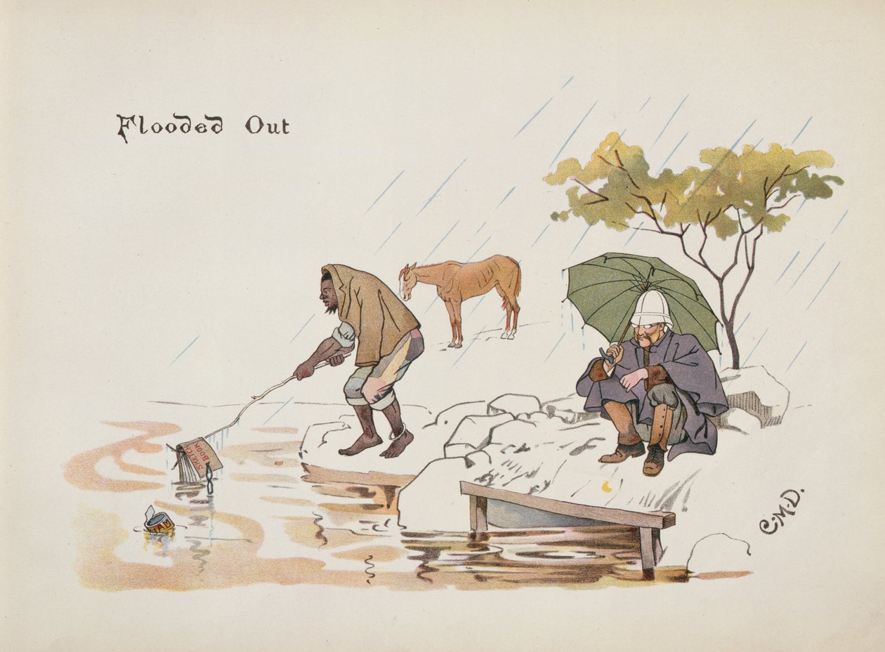 Flooded Out, The Leaguer of Ladysmith, 1900 tekijältä Captain Clive Dixon