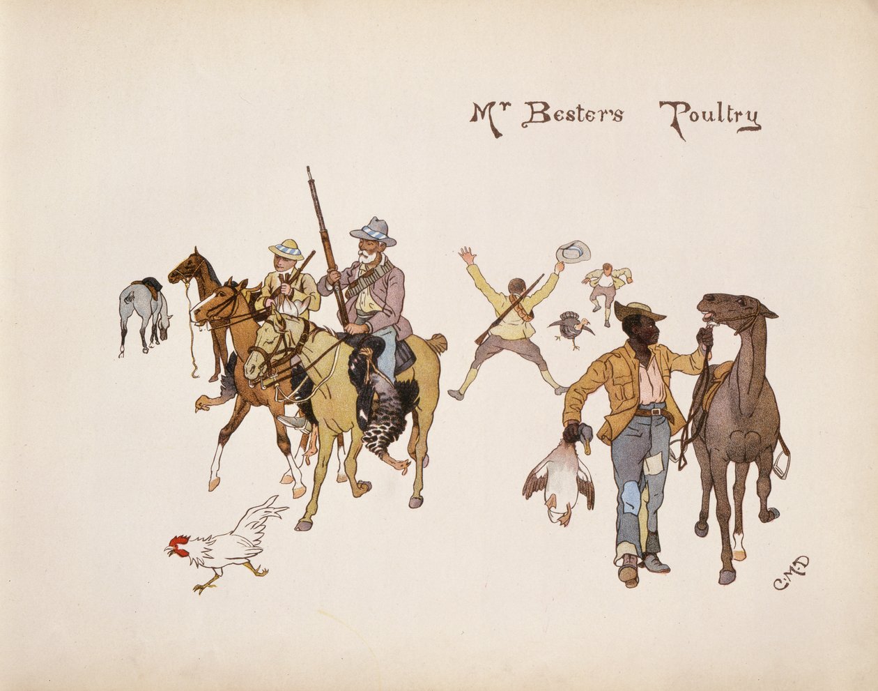 Mr Besters Poultry, The Leaguer of Ladysmith, 1900 tekijältä Captain Clive Dixon