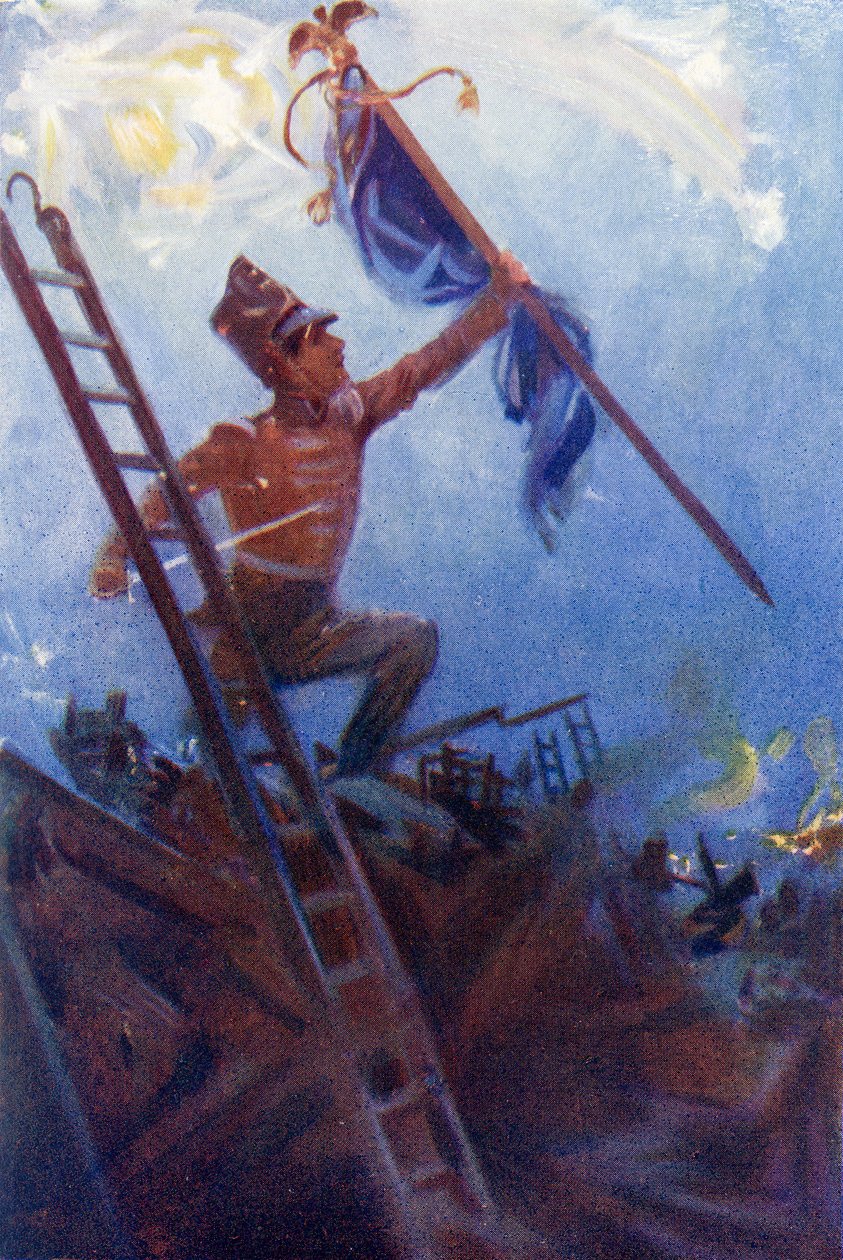 Grant Captures the Eagle, Walter Woodin "Grant the Grenadier", julkaisija Routledge, n. 1912 tekijältä Captain Edward Henry Handley Read