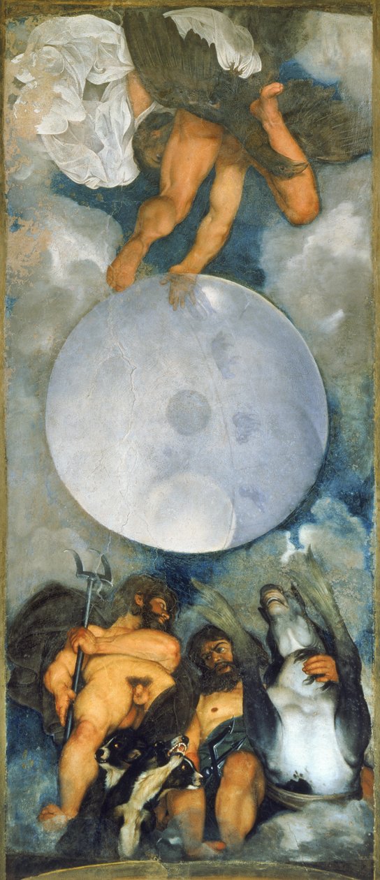 Jupiter, Neptunus ja Pluto tekijältä Michelangelo Merisi Caravaggio