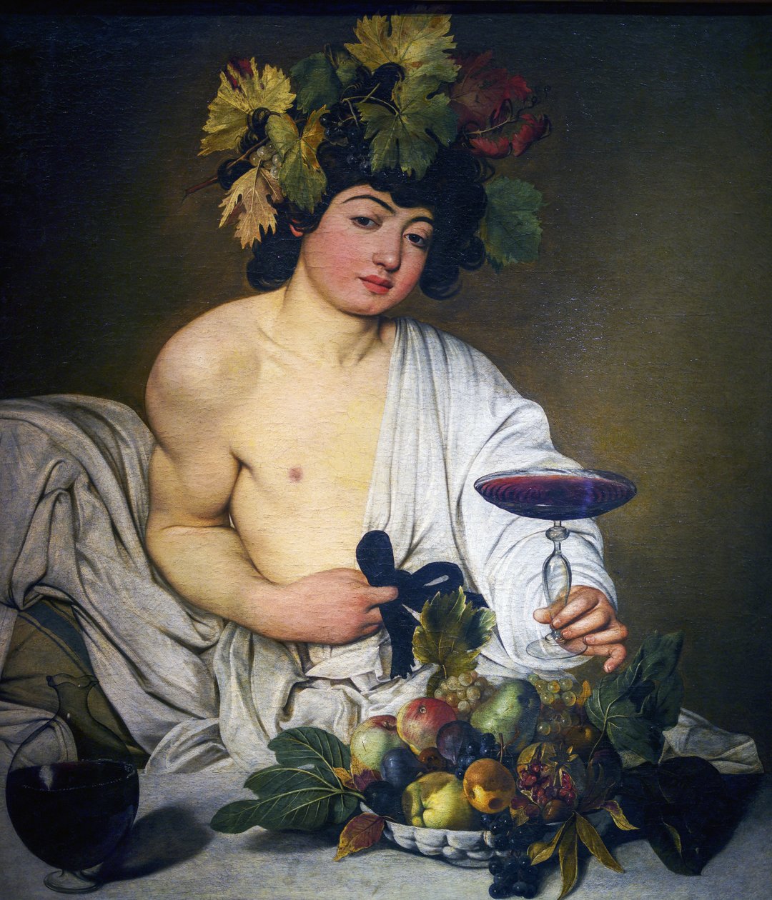 Italian: Bacco Bacchus tekijältä Caravaggio