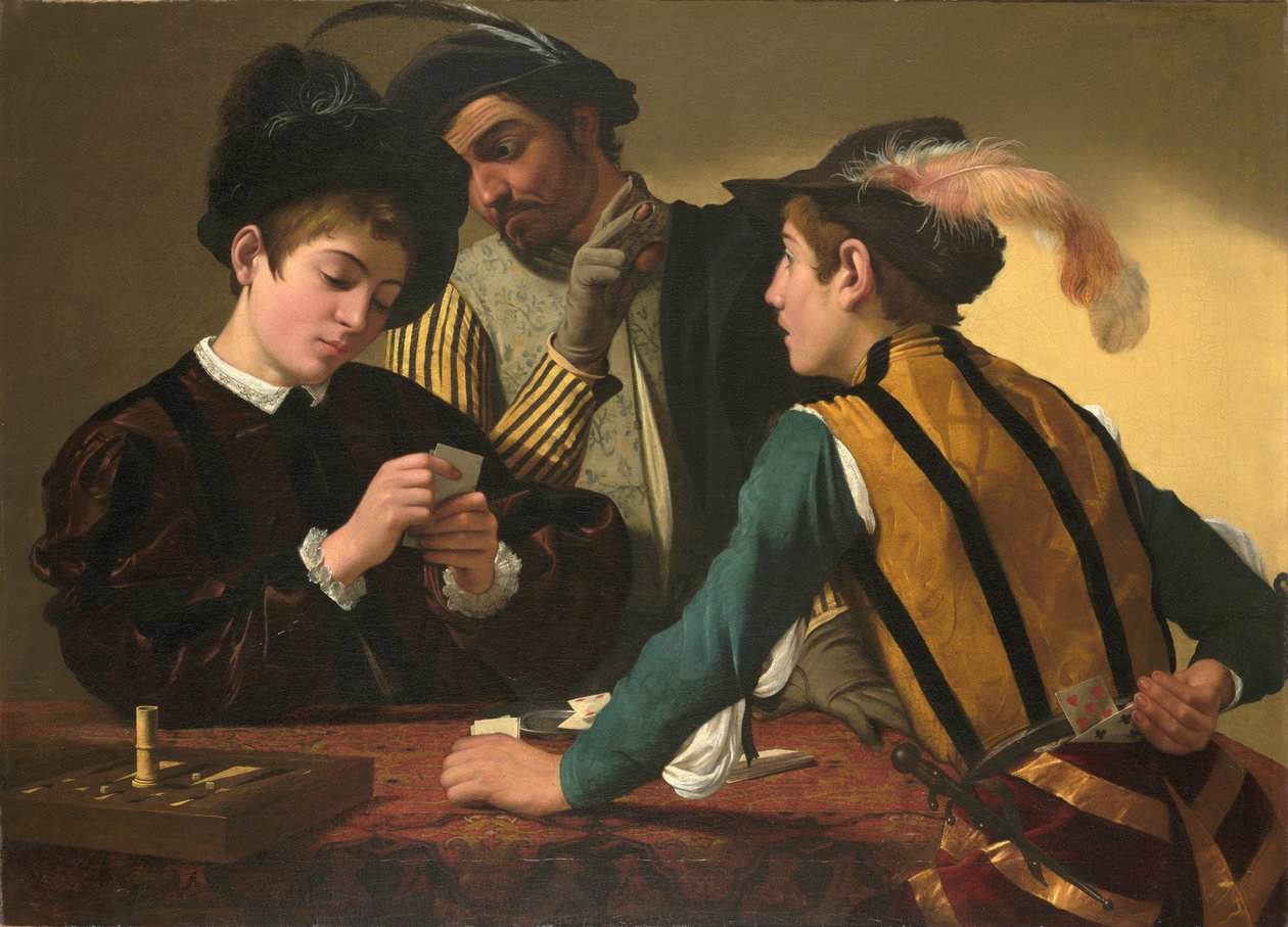Cardsharps tekijältä Caravaggio
