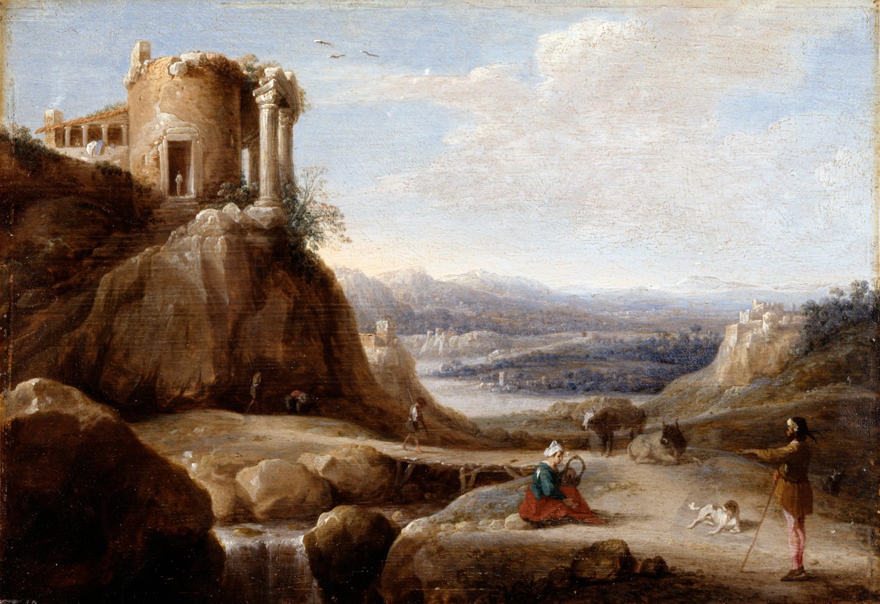 Pilaantunut temppeli tekijältä Carel Cornelisz De Hooch