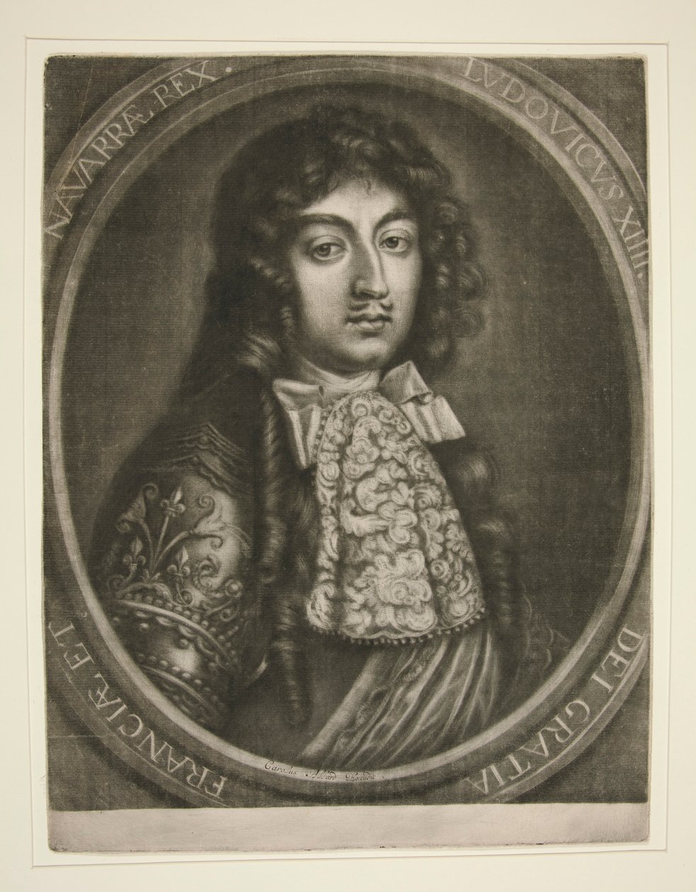 Ludvig XIV tekijältä Carel Allard