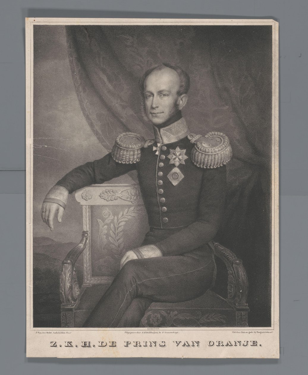 HRH Oranssin prinssi (otsikko esineessä) tekijältä Carel Christiaan Antony Last