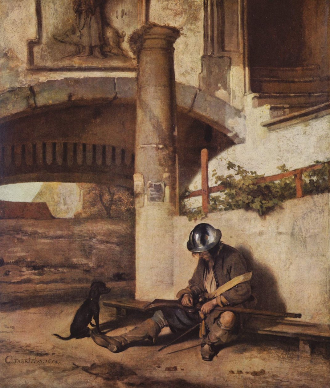 Hollanti: Portinvartija tekijältä Carel Fabritius
