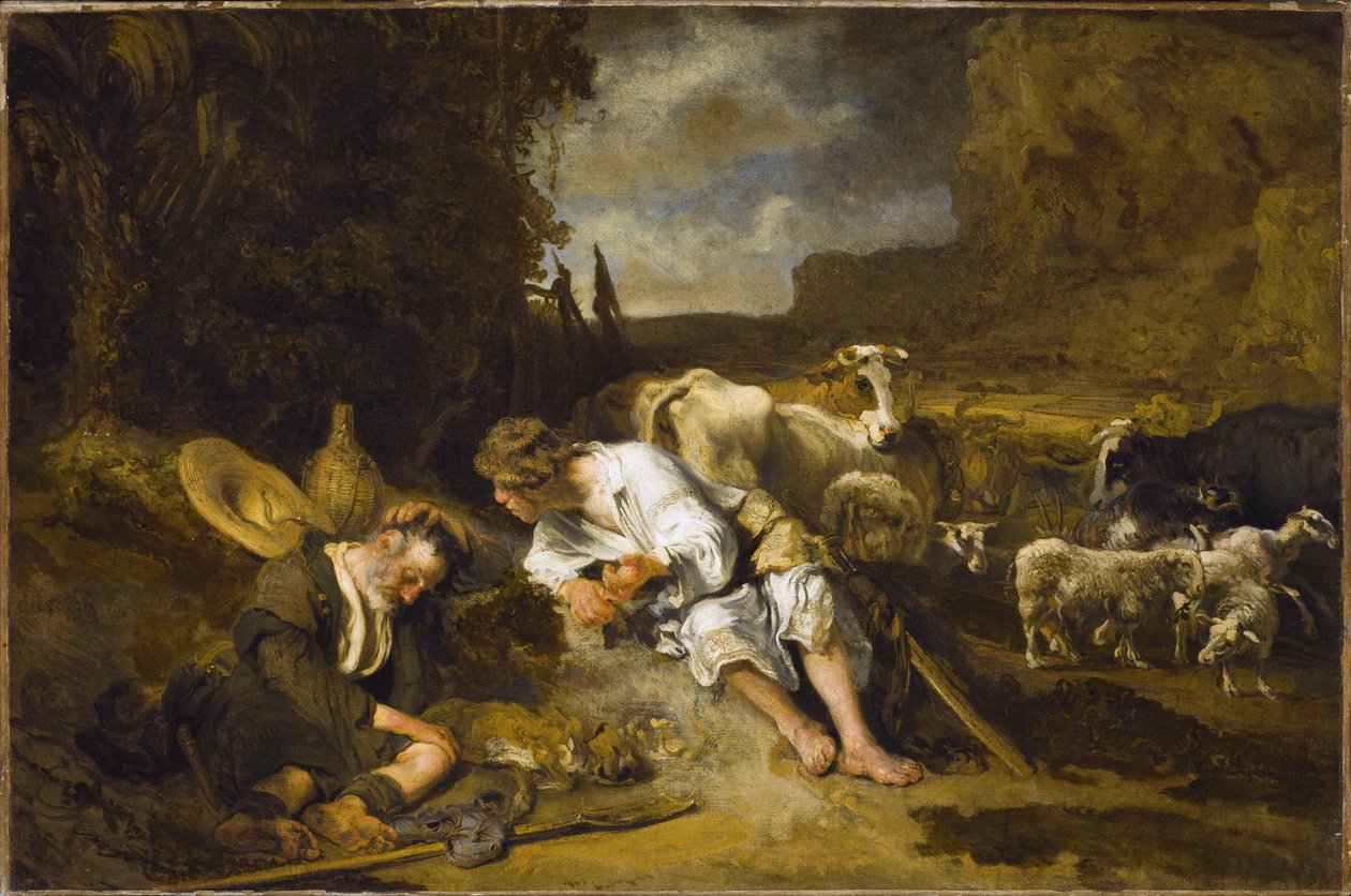 Mercury ja Argus, 1645-1647 tekijältä Carel Fabritius