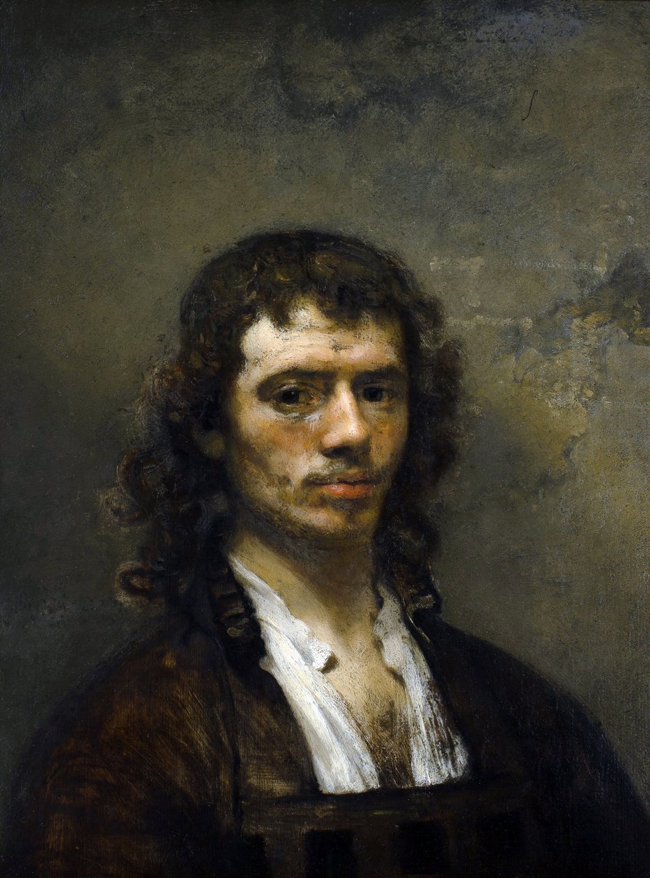 Omakuva, noin 1645 (öljy puulle) tekijältä Carel Fabritius