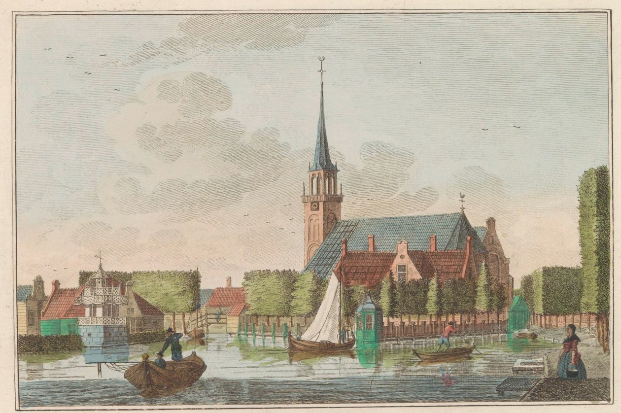 Housut Waterlandissa, noin 1790 Broek over 