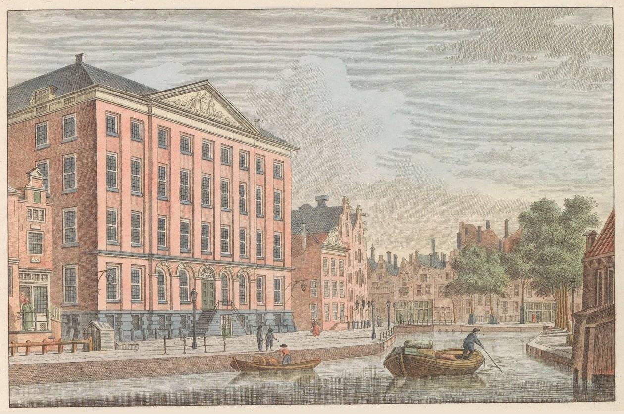 Roomalaiskatolinen Neitsyttalo Amsterdamissa, noin 1790 R.C. Maiden