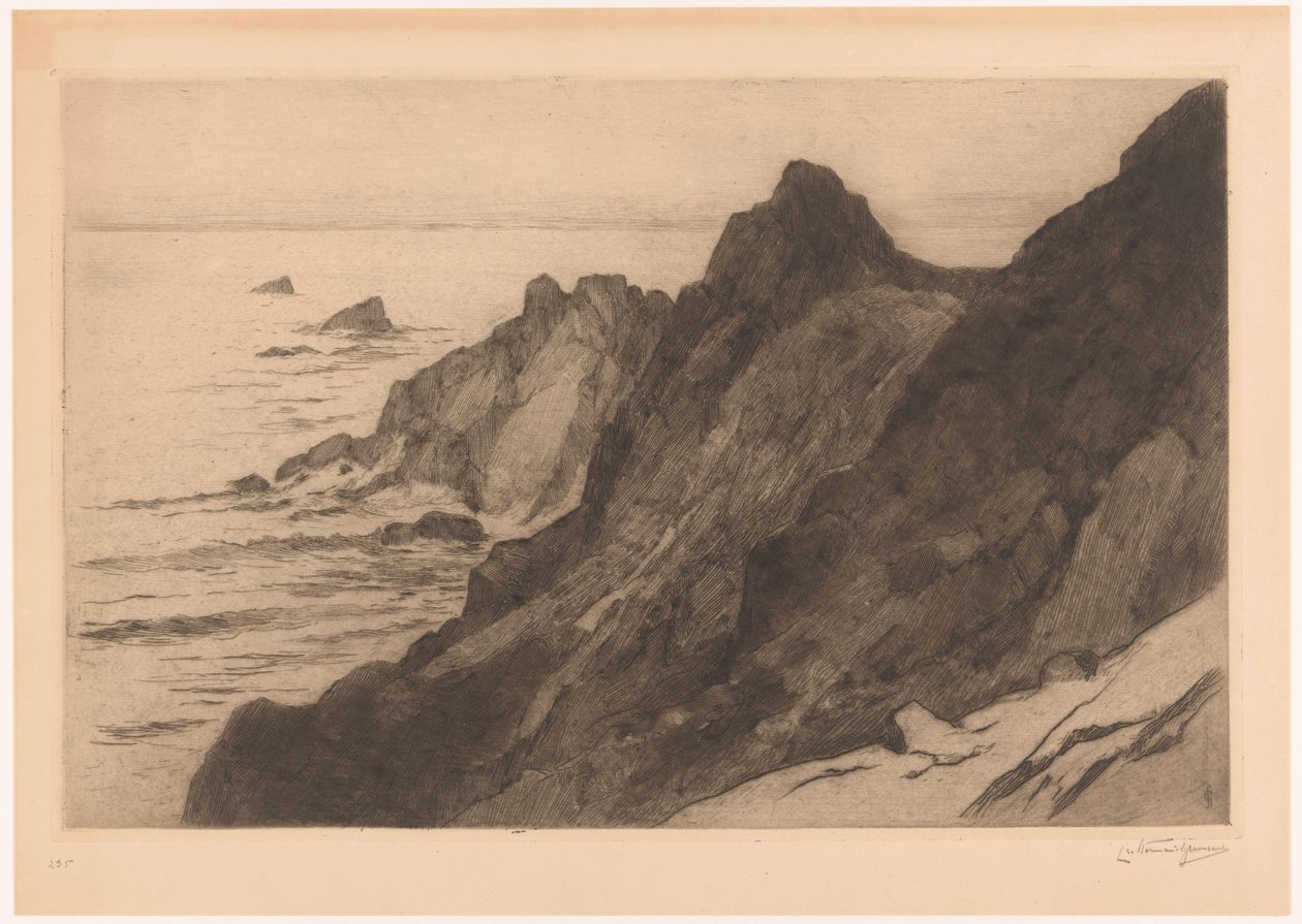 Pointe du Raz tekijältä Carel Nicolaas Storm van 