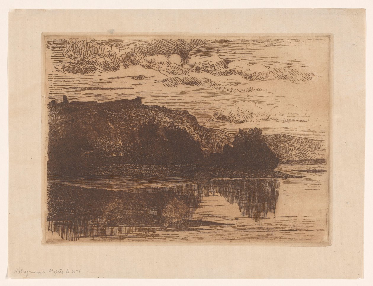 Ruins van kasteel Poilvache Poilvachen rauniot lähellä Dinantia (alkuperäinen nimi) tekijältä Carel Nicolaas Storm van 