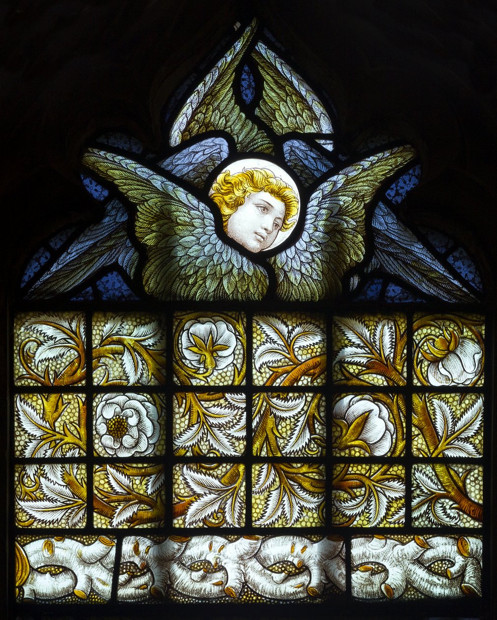 Angel & Foliage, 1884 finn tekijältä Carl Almquist