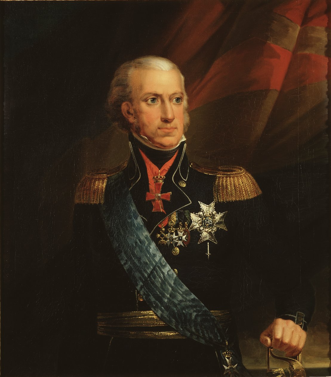 Karl XIII, 1748-1818, Ruotsin ja Norjan kuningas tekijältä Carl Fredric von Breda