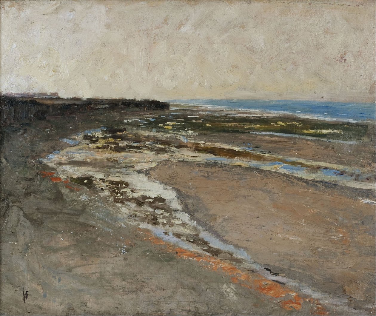 Merenranta Luc-sur-Merissä tekijältä Carl Fredrik Hill
