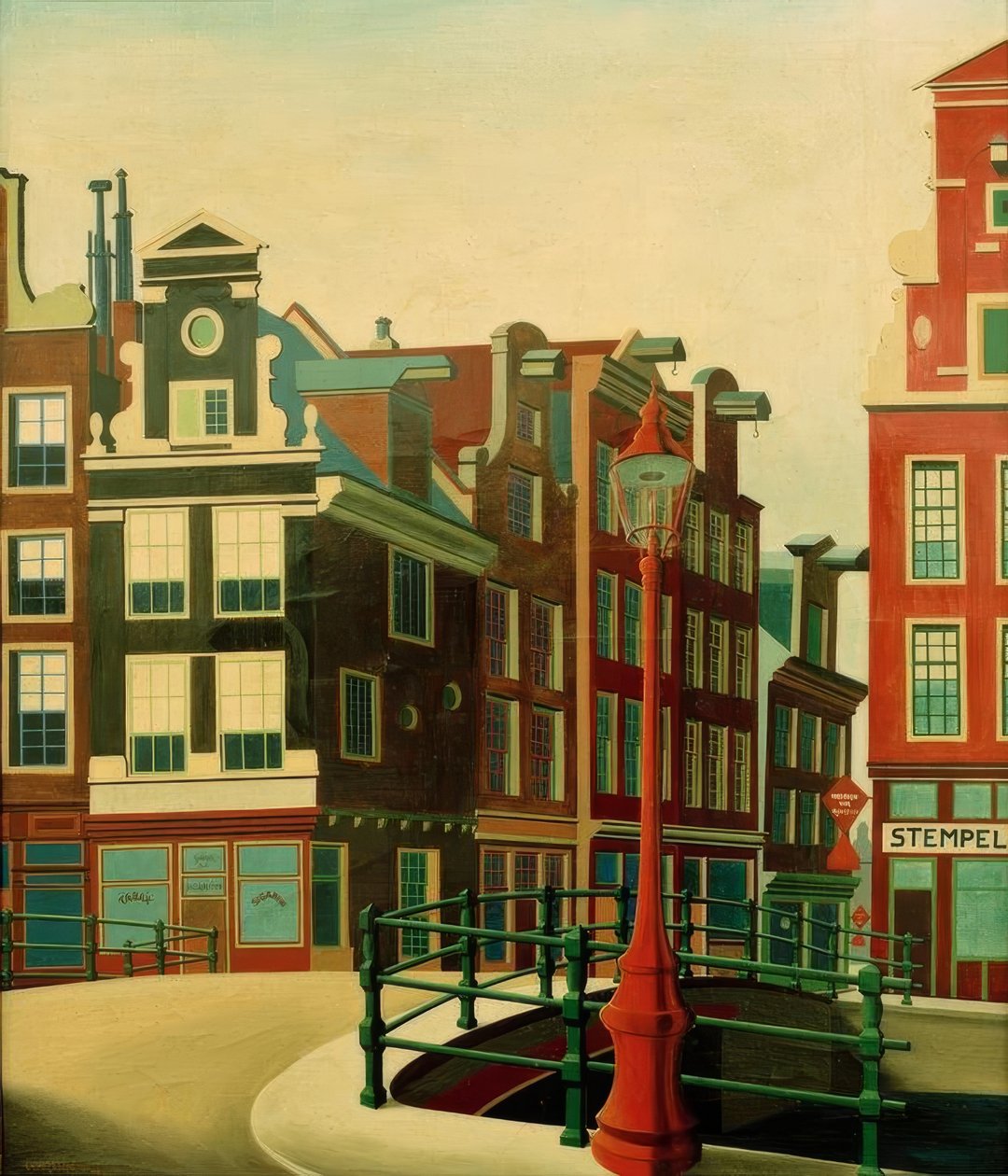 Amsterdam, Singelgracht tekijältä Carl Grossberg