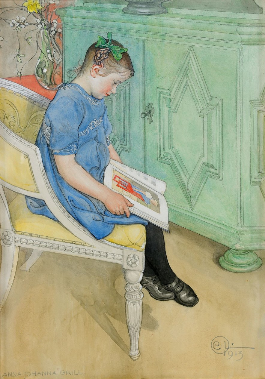 Anna-Johanna tekijältä Carl Larsson