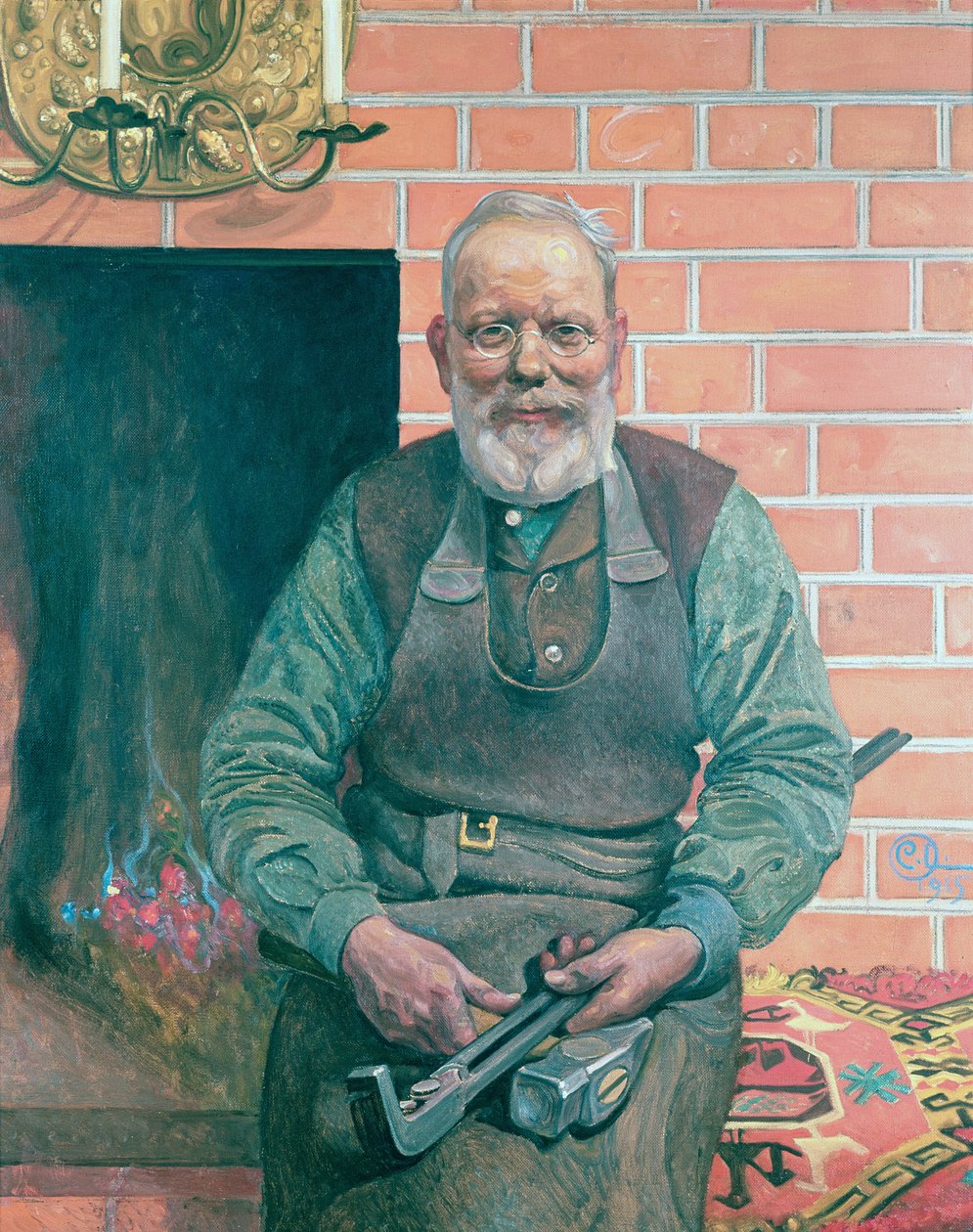 Erik Erikson, Seppä tekijältä Carl Larsson