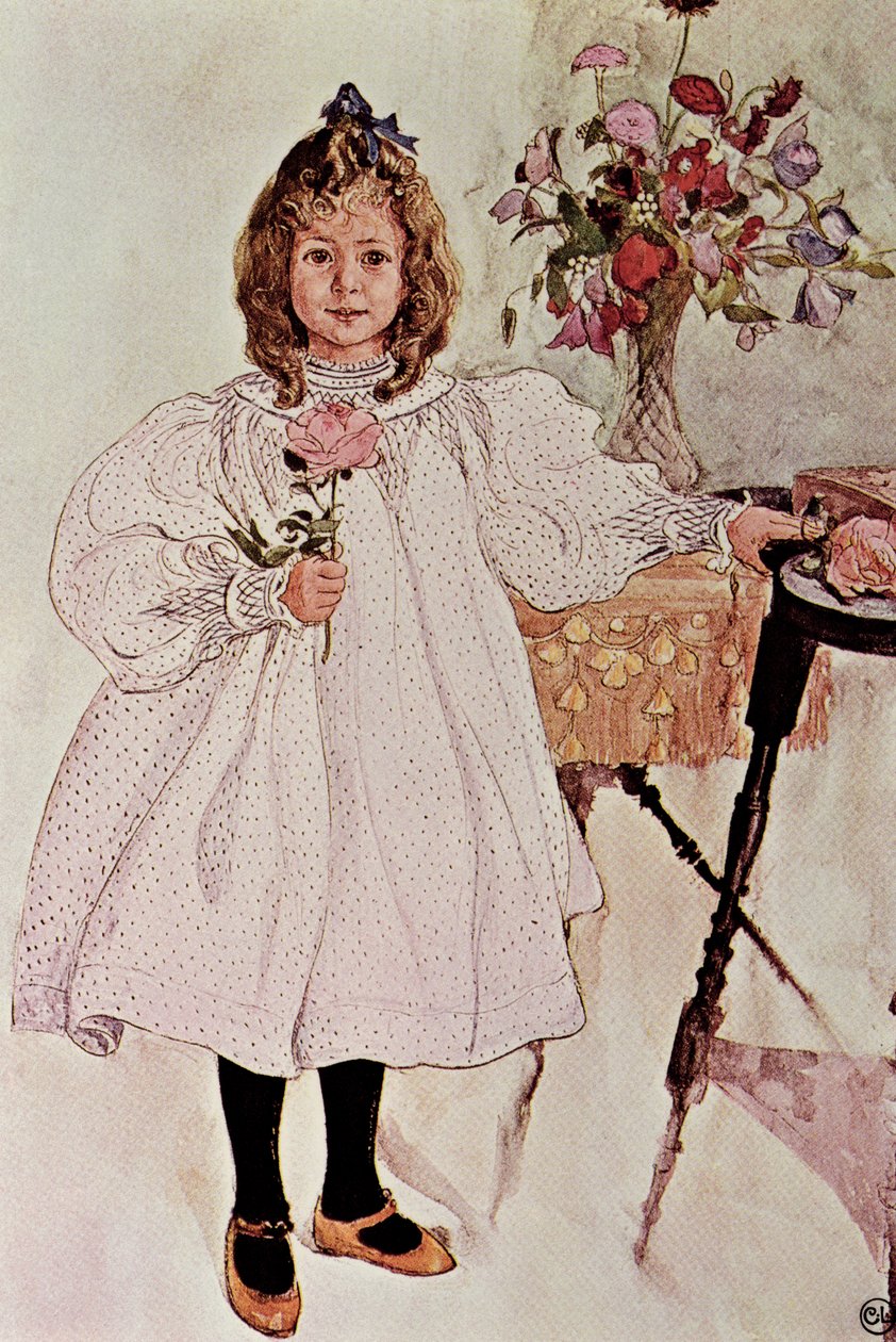 Gladys, 1895 tekijältä Carl Larsson