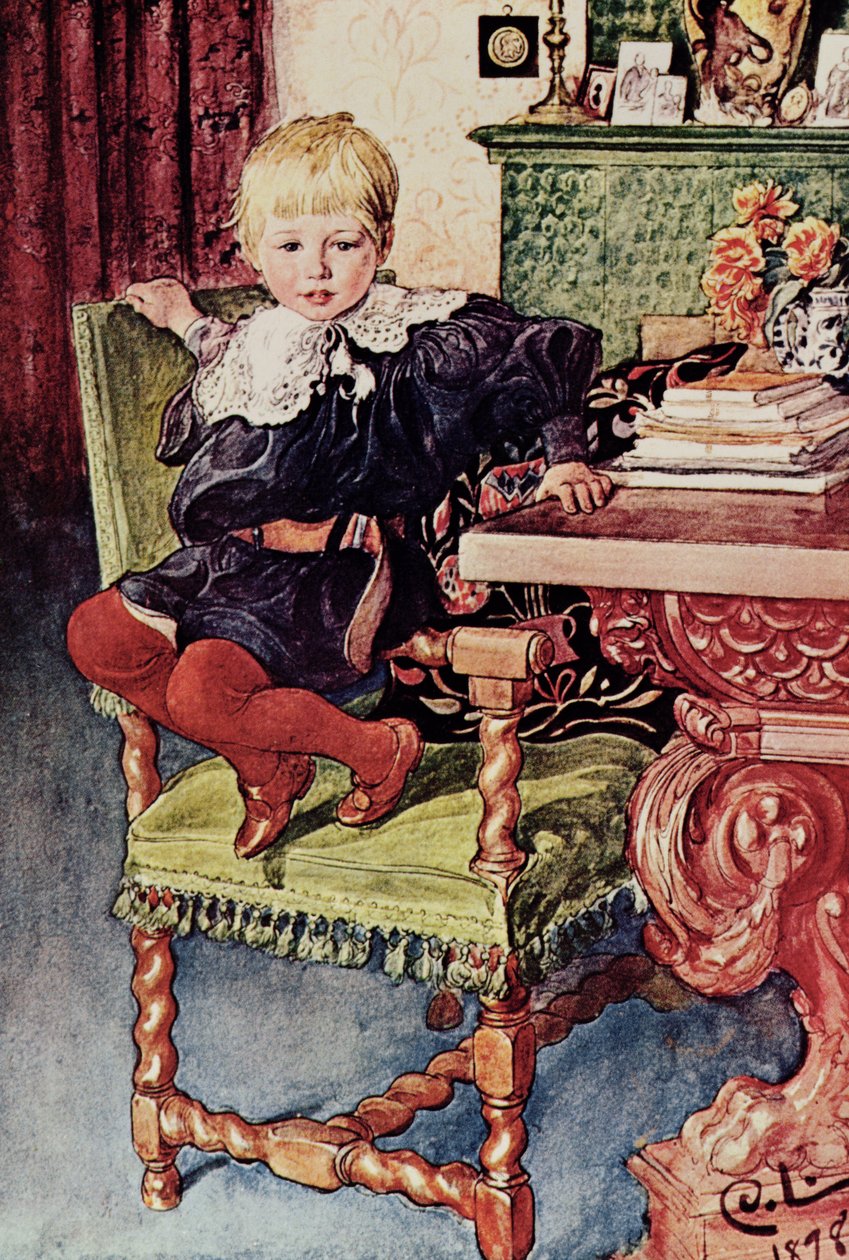 Hän pitää tekijältä Carl Larsson