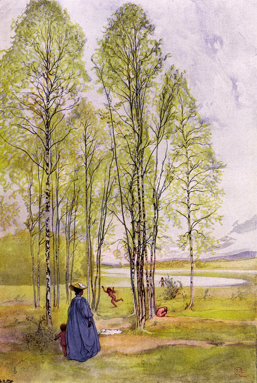 Idylli tekijältä Carl Larsson