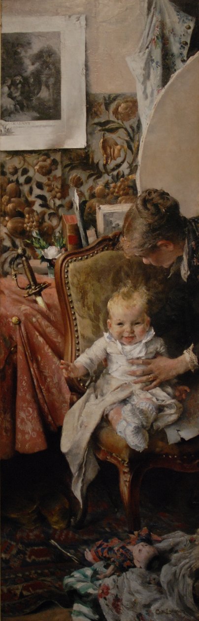 Pikku Suzanne tekijältä Carl Larsson