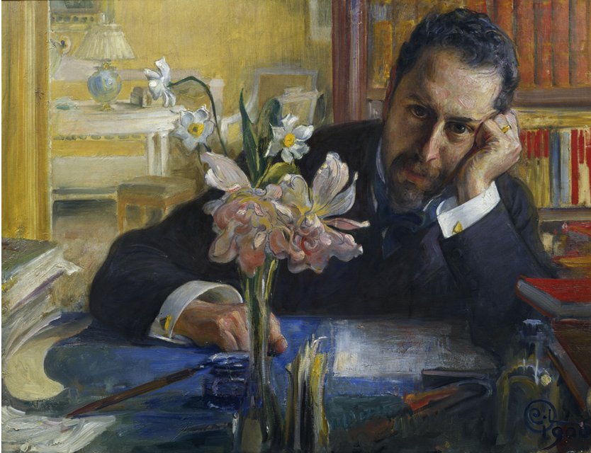 Oscar Levertin tekijältä Carl Larsson